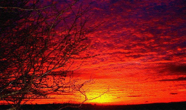 Red_sky at night